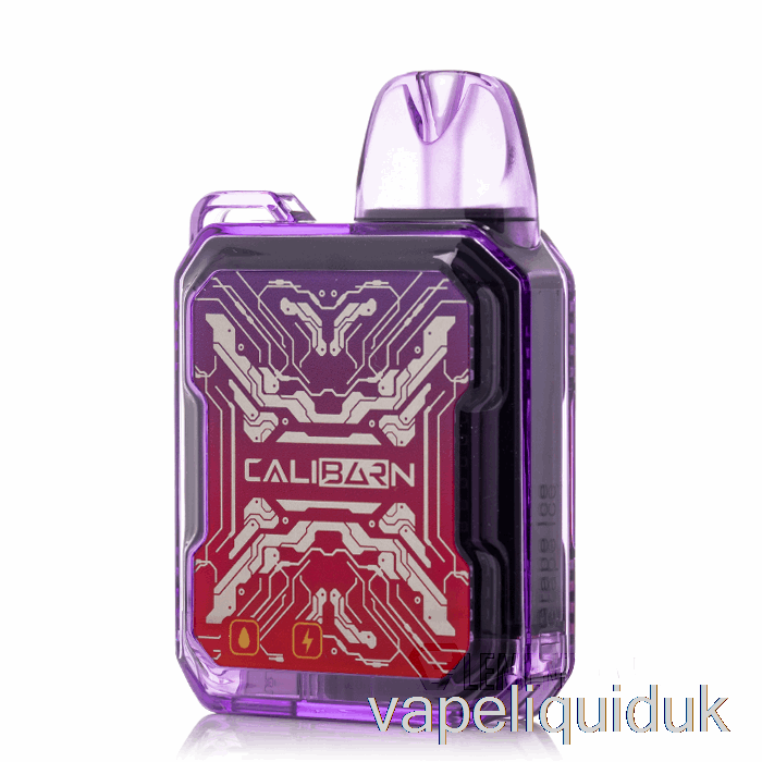 Uwell Caliburn Bar B6000 Disposable Grape Ice Vape Liquid